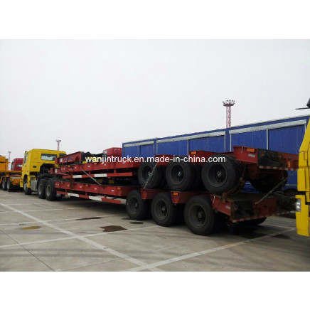 HOWO Tractor Truck Carrying Low Bed