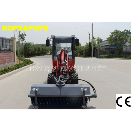 Haiqin Brand CE Certificated Articulated 0.8 Ton Shovel Loader (HQ908)