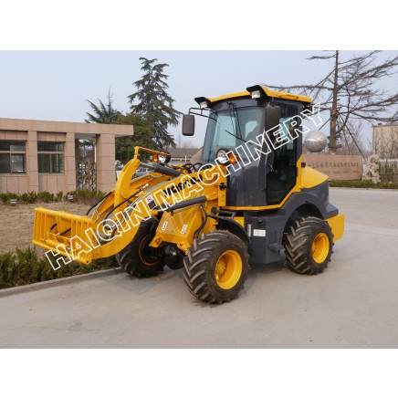 Haiqin Brand CE Certificated Articulated 1.0 Ton China Shovel Loader