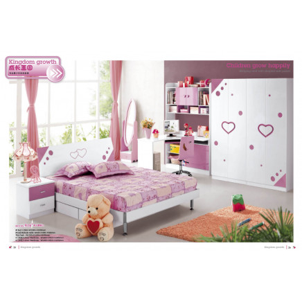 Hand Painted Children Bedroom Furniture (JB-916)