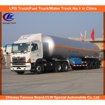 Heavy Duty 3 Axle 58000liters LPG Tank Semi Trailer