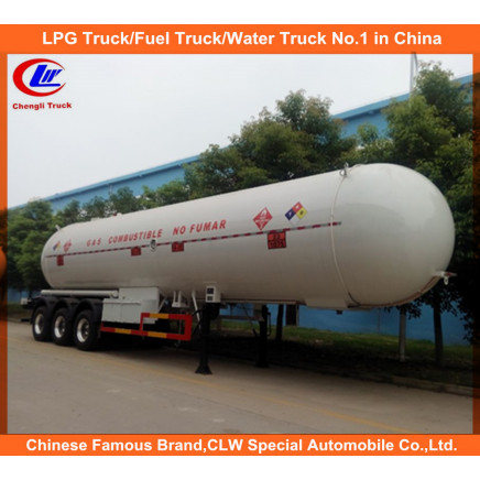 Heavy Duty 3 Axle LPG Gas Tanker Trailers, 40m3 54m3 56m3 60m3 LPG Tank Semi Trailer