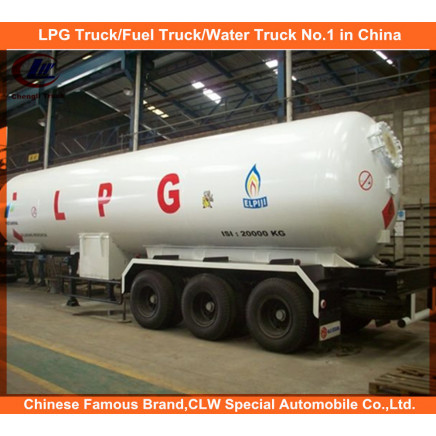 Heavy Duty 3 Axles LPG Tank Semi-Trailer