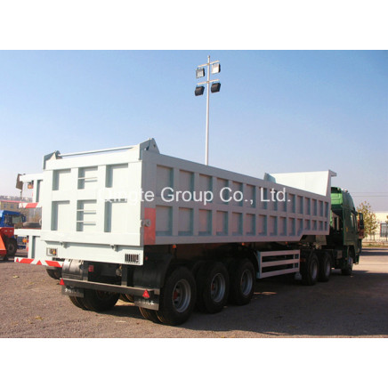 Heavy Duty 3 Axles Tipper Truck, Dump Truck (QDT9400ZHX)