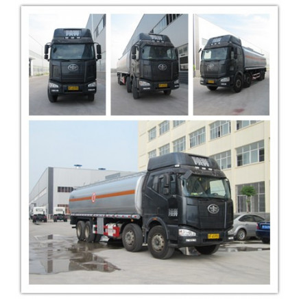 Heavy Duty 8X4 25000L Stainless Steel Oil Tank Truck