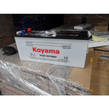 Heavy Duty Dry Charge Automotive Battery N120 (EN & DIN 62033)