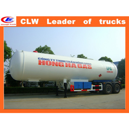 Heavy Duty Tri-Axles 56000L LPG Gas Semi-Trailer