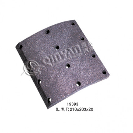 Heavy Duty Truck Scania Brake Lining (19393)