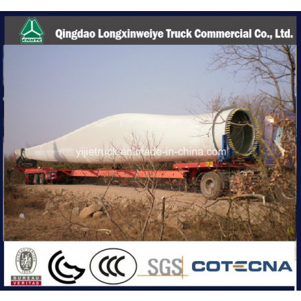 Heavy Duty Wind Blade Transportation Semi Trailer