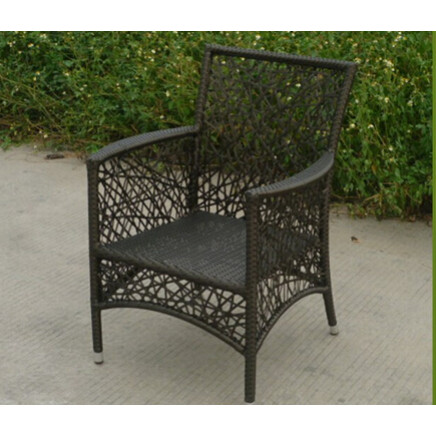 High Back Rattan Chairs Garden Chair Hotel Outdoor Chair