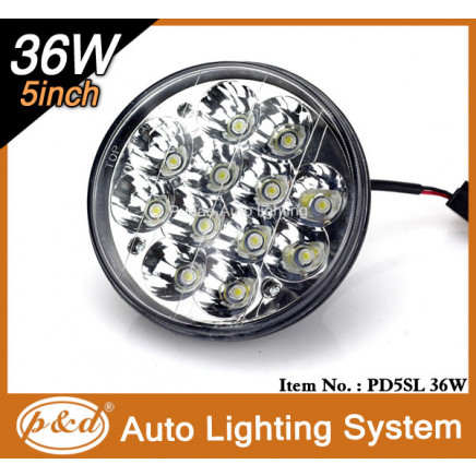 High Performance 10-30V 2280lm 36W Motorcycle LED Driving Light