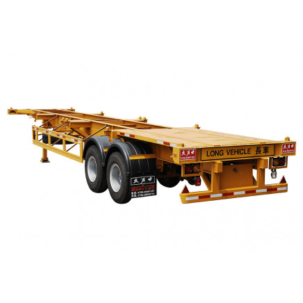 High Quality 40ft Two-Axle Skeleton Container Semi-Trailer (FTW9350TJZGW)