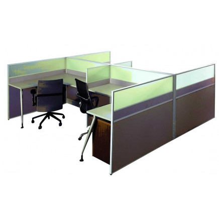High Quality Alumina and Aluminium Computer Workstation (PS-30 style)