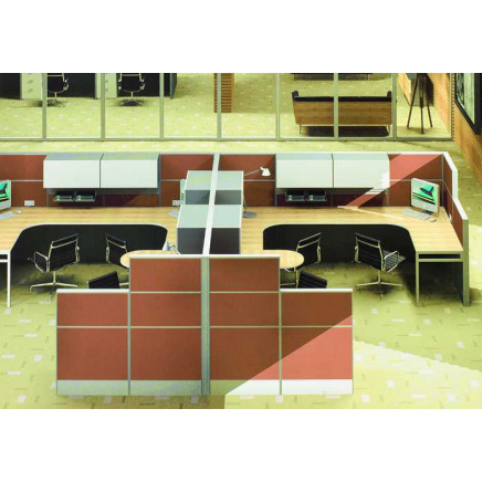 High Quality Alumina and Aluminium Computer Workstation (PS-60 Style)