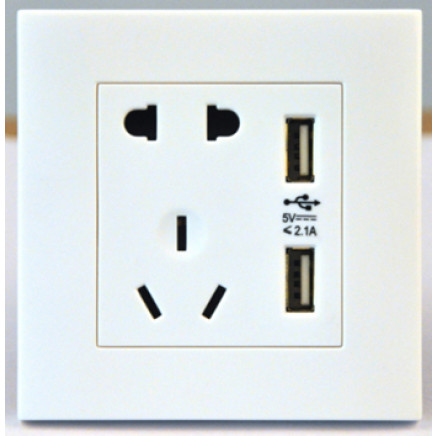 High Quality China USB Wall Socket