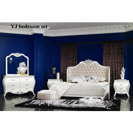 High Quality Classical Wooden Furniture Bedroom Set