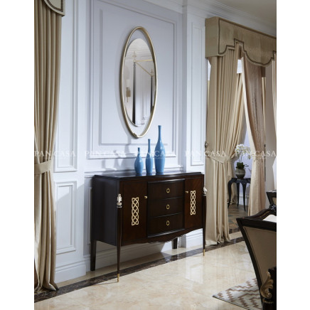 High Quality Classical Wooden Furniture Living Room Cabinet (MS-A6041c)