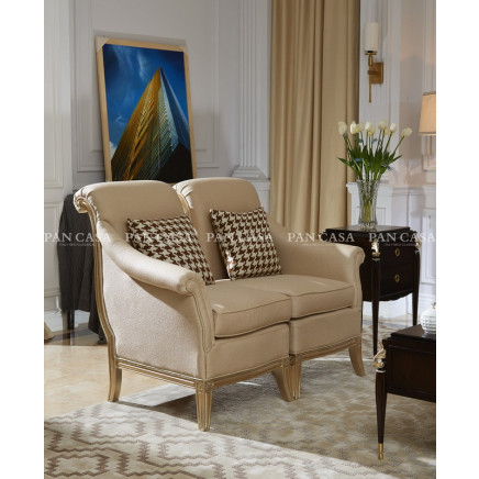 High Quality Classical Wooden Furniture Living Room Sofa (MS-B6025A)