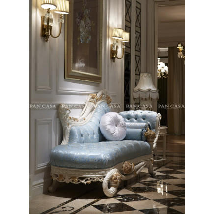High Quality Classical Wooden Furniture Livingroom Chaise Lounge (LY-N3004b)