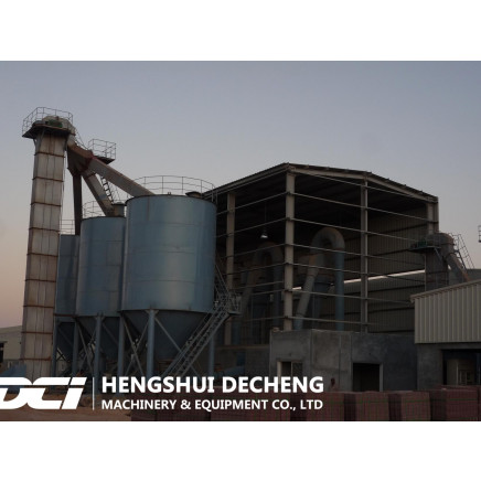High Quality Gypsum Powder Plant Machine with Fuel of Natural Gas