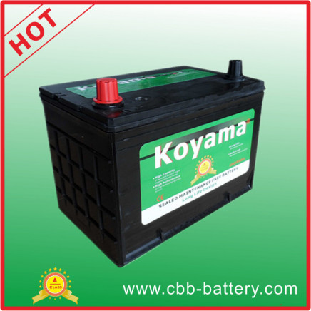 High Quality SMF Auto Battery Car Battery 12V50ah N50-Mf