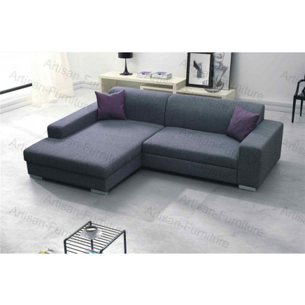High Quality Top Grain Leather Sleeper Settee (JP-sf-323)