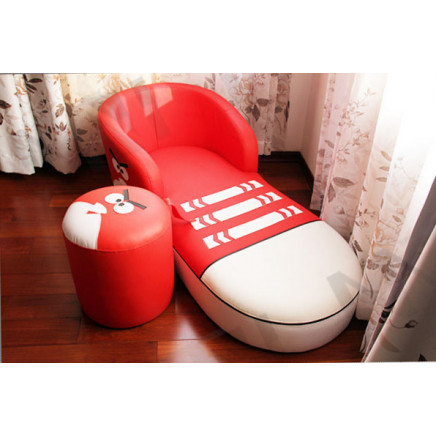 Home Decoration Christmas Leather Sofa Set with Shoes Type (AB238)