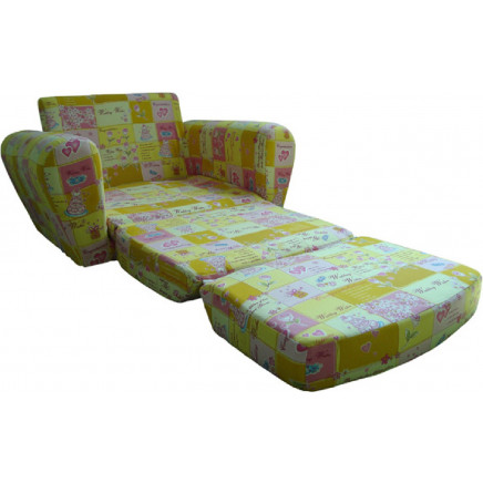 Home Fabric Sofa Set Children Furniture with Folding (HS-10)