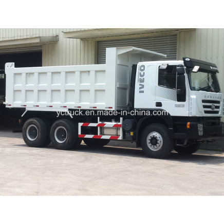 Hongyan Iveco Genlyon 6X4 380HP Dumper with Mine Cargo Box