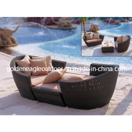 Hot Outdoor Rattan Sofa Furniture S0102