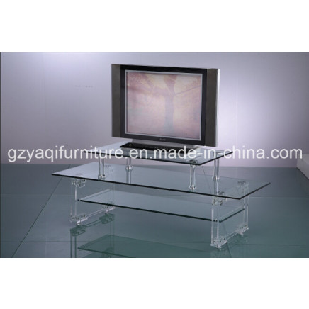 Hot Sale Cheap Modern Acrylic TV Shelf (KD012)