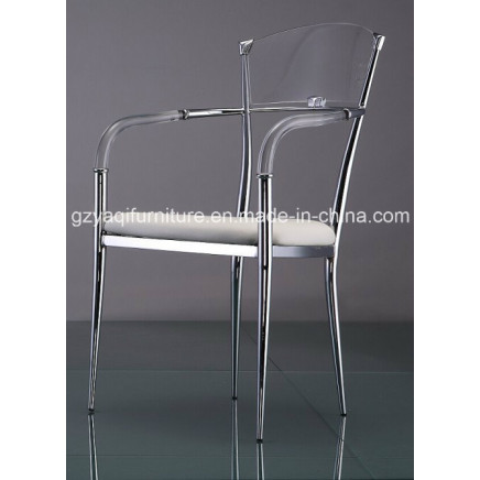 Hot Sale Cheap Upholstered Acrylic Dining Chair (KC012-1)