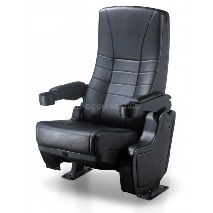 Hot Sale Fabric Upholstered Movie Cinema Hall Seating (LS-6601)