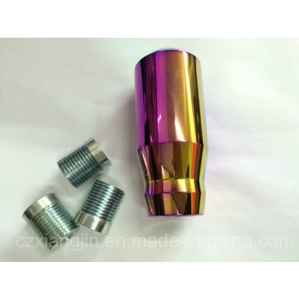 Hot Sale Gr5 Chromed Automatic Gear Shift Knob with Steel Adjusters