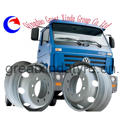 Hot Sale Tubeless Steel Wheel Rim (22.5X6.75) with Ts16949/ISO9001