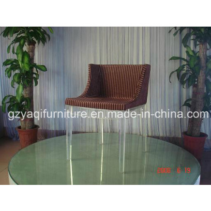 Hot Sell Acrylic Dining Chair with Cushion (KC0018)