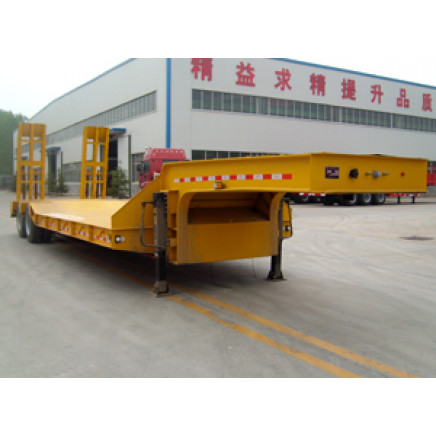 Hot Selling 3 Axles Low Bed Semi Trailer