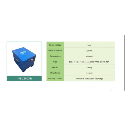 Hot Selling 48V 200ah LiFePO4 Battery Packs for Electric Boat
