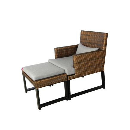 Hotel Cane Rattan Footbath Chair