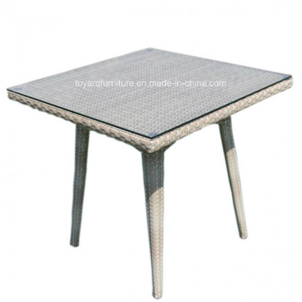 Hotel Outdoor Rattan Wicker Dining Table (D519)