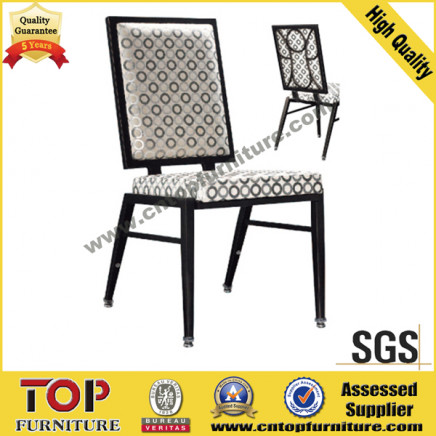 Hotel Sway Back Restaurant Metal Dining Chair