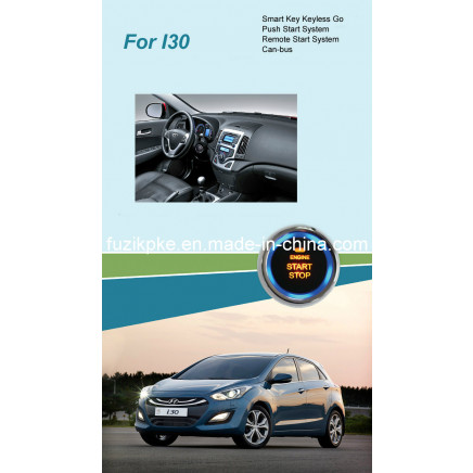 I30 Entry Keyless Go Smart Key Push Button Remote Start Can-Bus Alarm for Hyundai