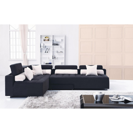Indonesia Furniture Fabric Sofa (L. B678)