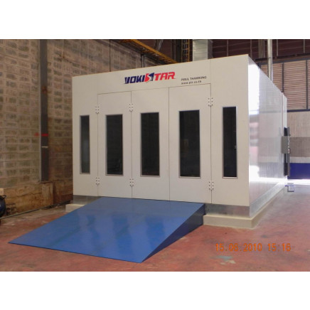 Industrial Powder Coating Truck Spray Booth
