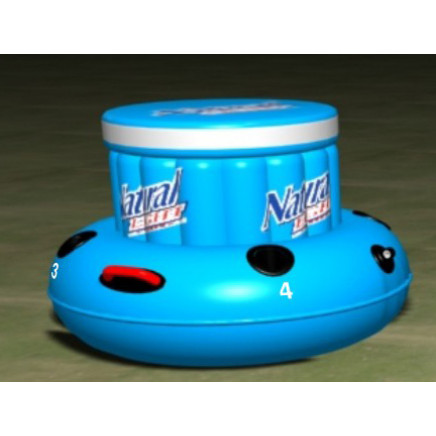 Inflatable Ice Cooler E)