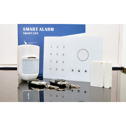 Intelligent Wireless Sensors Ios / Android APP Remote Intruder Alarm System