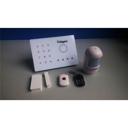 Intelligent Wireless Touch Keypad Independent Zone Security Intruder Alarm System
