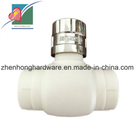 Iron Round Head Plastic Plumbing Parts Locking Valves
