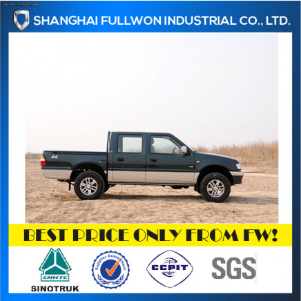 Isuzu 4X4 Petrol/Gasoline Double Row Pick up Truck