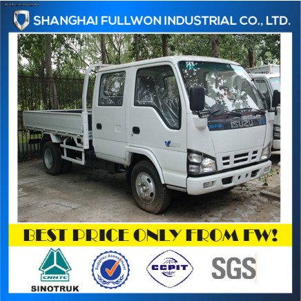 Isuzu Light Duty 600p Double Row Payload 2-4 Ton Cargo Truck